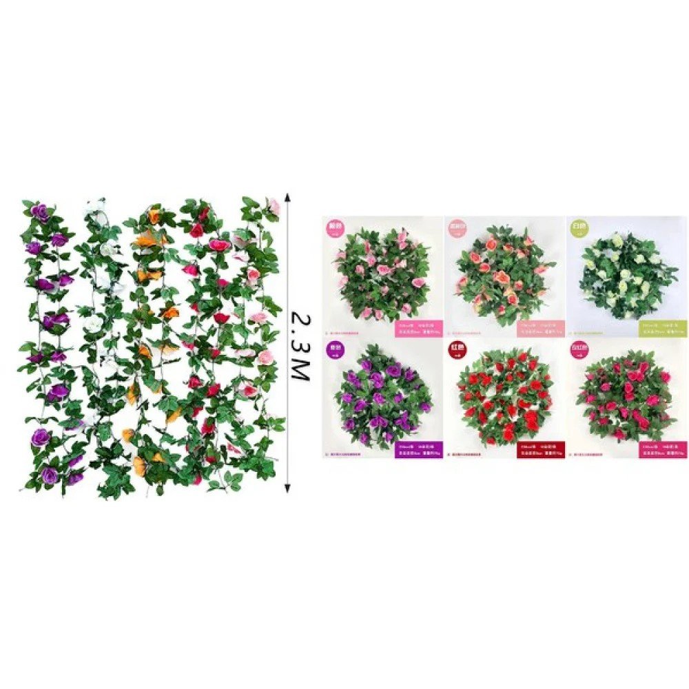 230 cm / Rosal de dos ramas de colores variados 230 cm por mayor en Chile