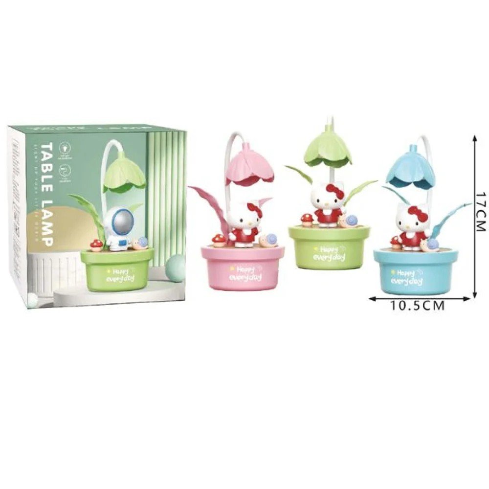 Lámpara de noche con maceta de Stitch de dibujos animados 10,5 X 17 CM por mayor en Chile