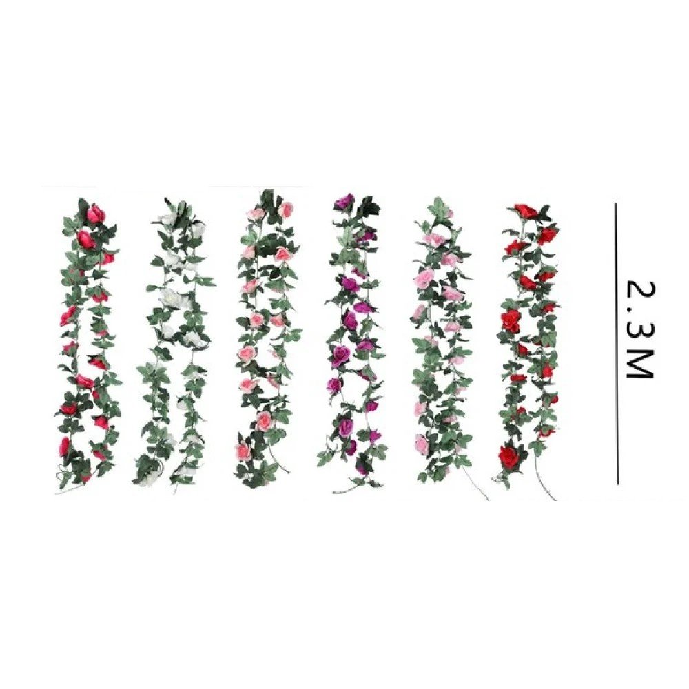 230 cm / 16 cabezas de rosas variadas 230 cm por mayor en Chile