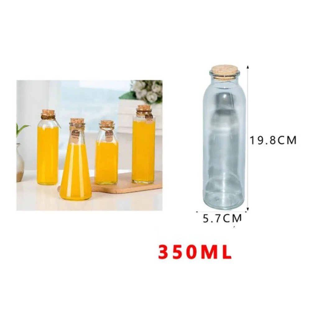 Tetera redonda de 350 ml con tapón de corcho 350ml por mayor en Chile