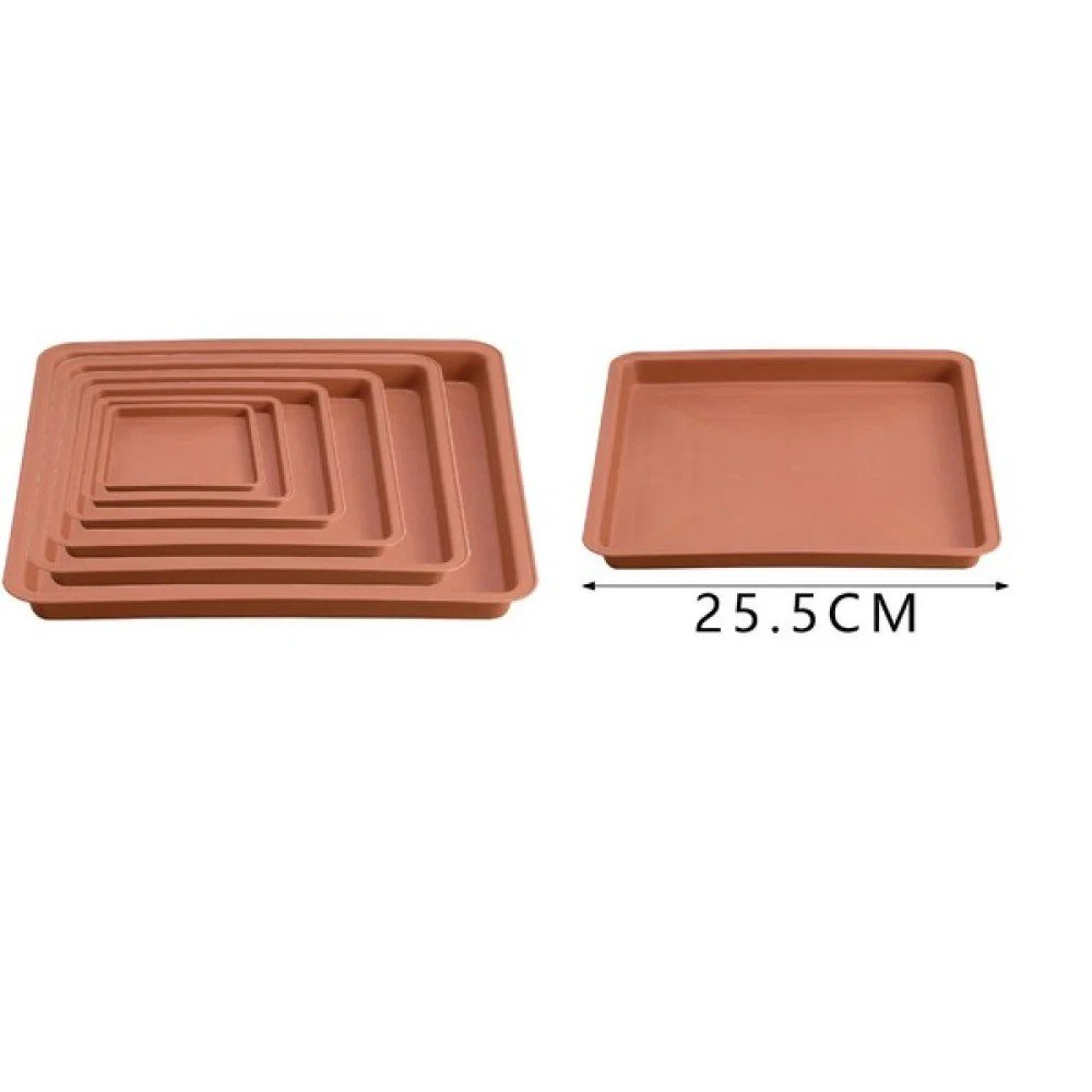 25.5/Bandeja para maceta/Marrón 25,5 CM por mayor en Chile