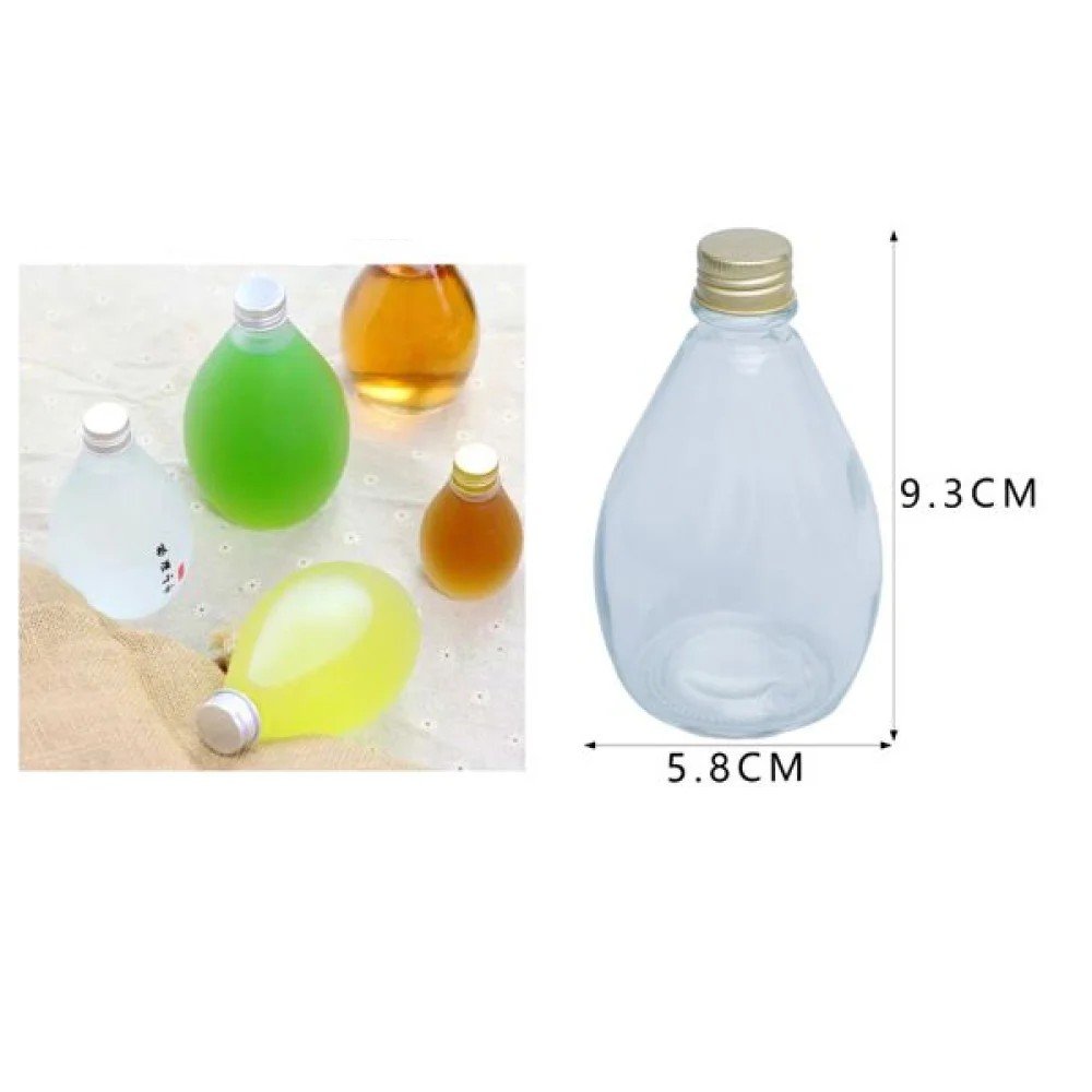 Botella cuentagotas transparente de 100 ml con tapón 100ml por mayor en Chile