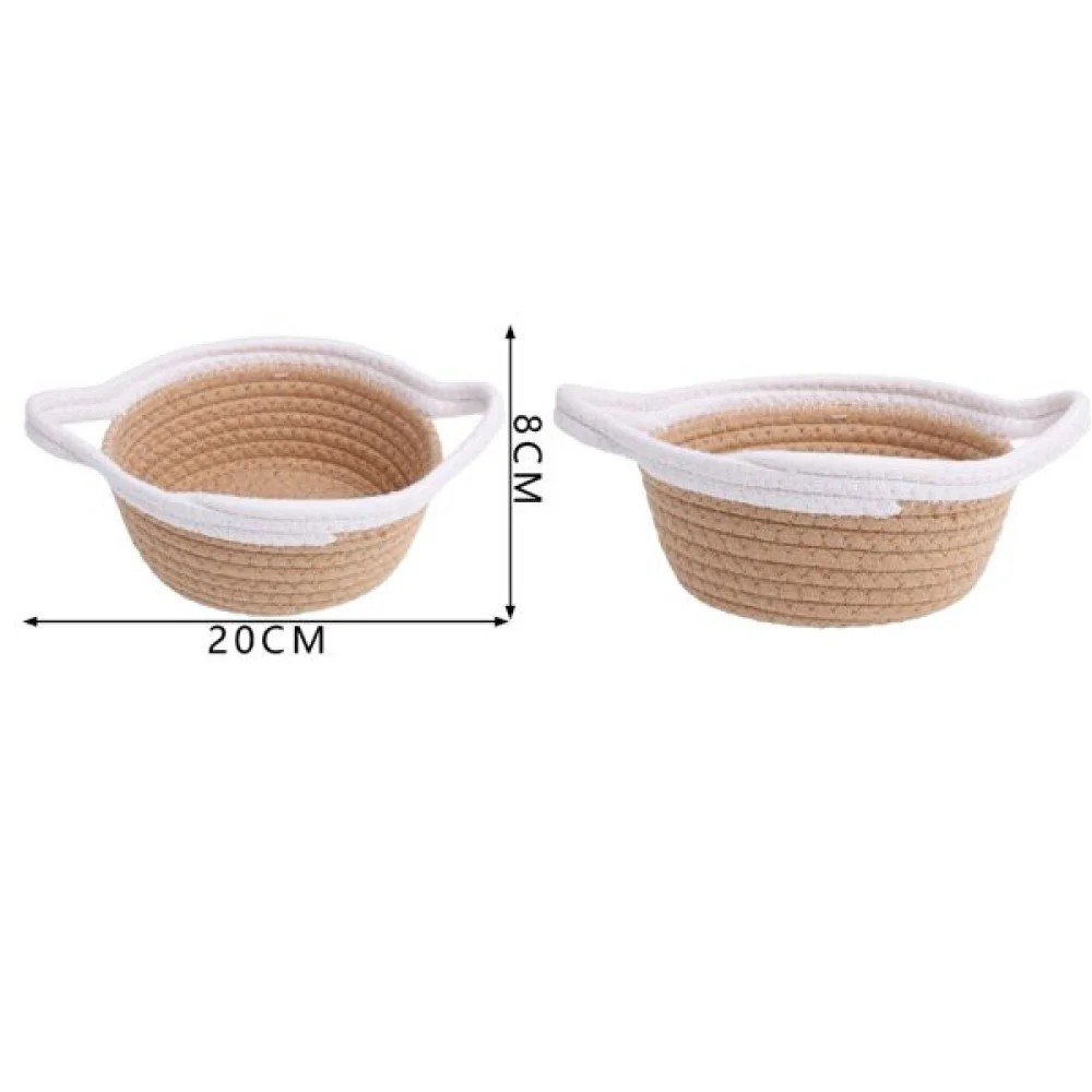 cesta redonda de doble oreja 8 X 20 CM por mayor en Chile