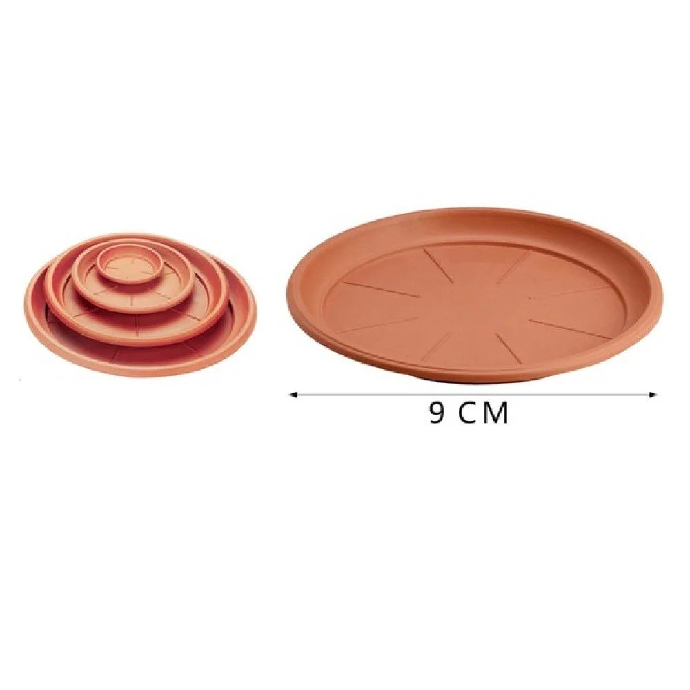 9/Bandeja para maceta/Marrón 9 CM por mayor en Chile