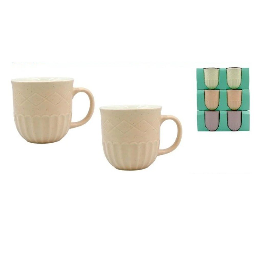 TAZAS DE CERAMICAS 2 PZA por mayor en Chile