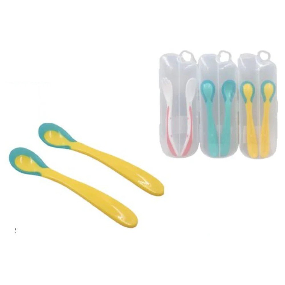 SET CUCHARAS PLASTICAS INFANTIL 2 PZA por mayor en Chile