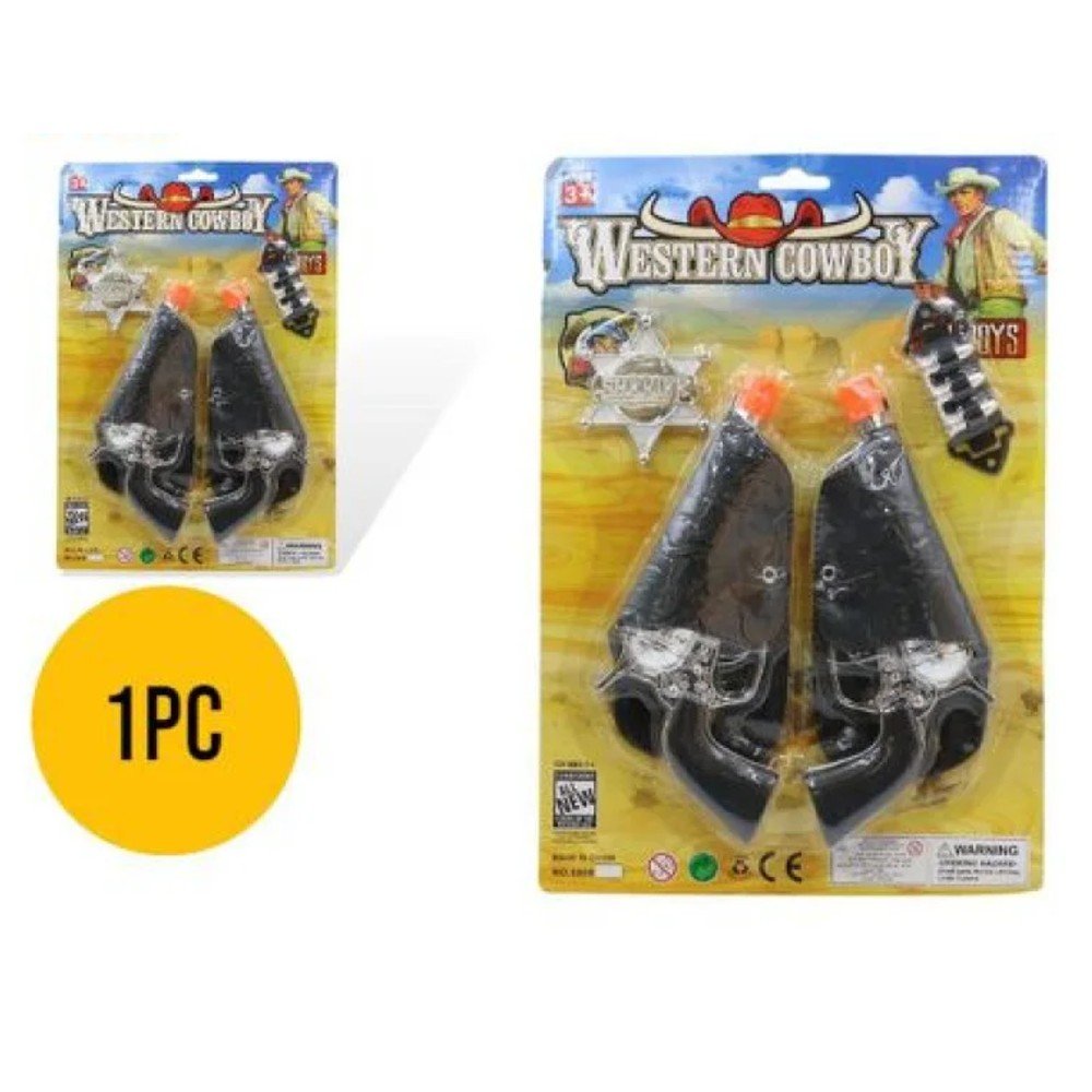 JUEGO PISTOLA WESTERN COWBOY 1 SET por mayor en Chile