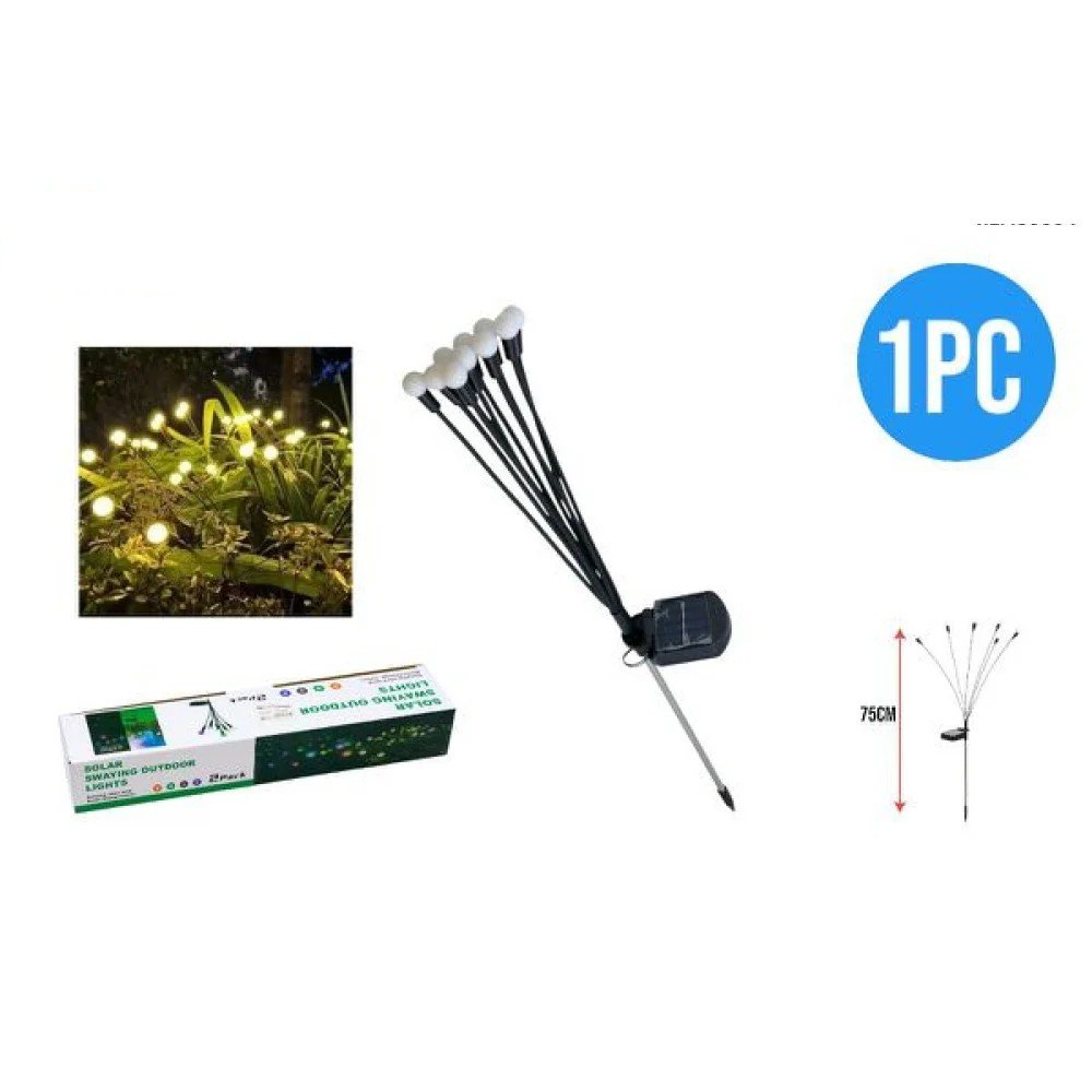 LUZ LED JARDIN MULTICABEZAL 75 CM por mayor en Chile