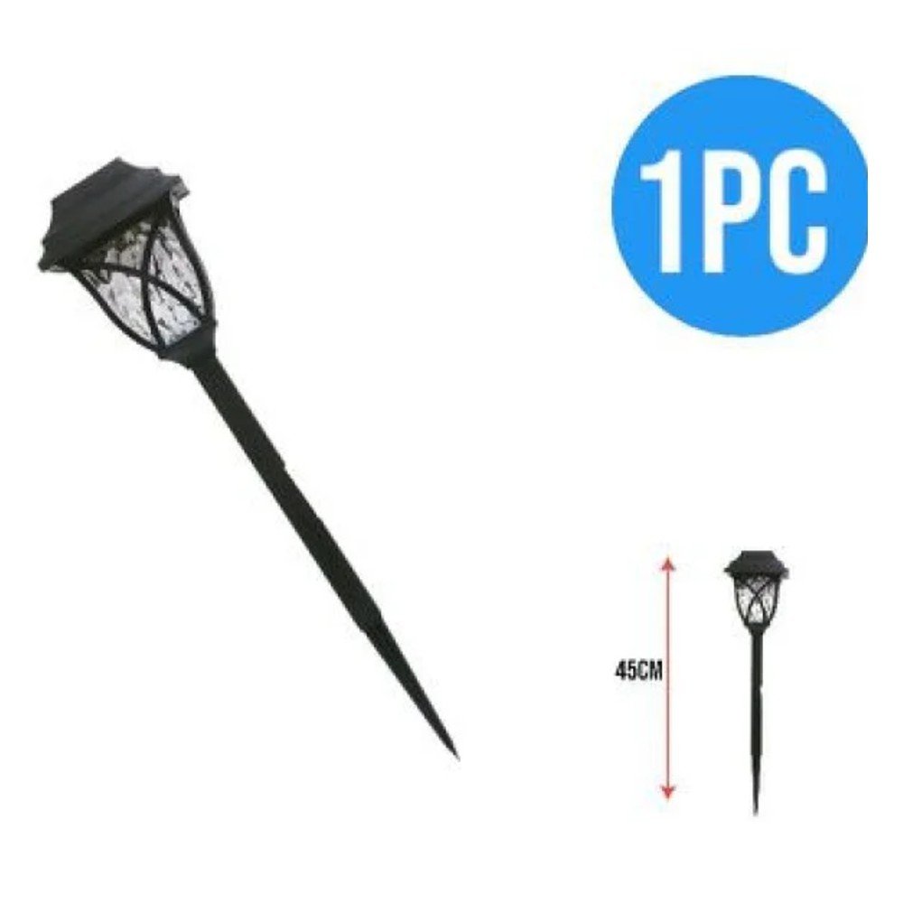 LUZ LED JARDIN NEGRO CABEZAL JAULA X SOMBRERO 45 CM por mayor en Chile