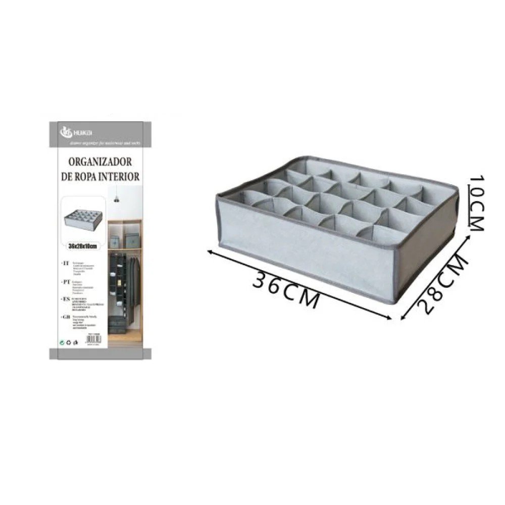 Caja de almacenamiento de 20 compartimentos de 36 x 28 x 10 cm 36 X 28 X 10 cm por mayor en Chile