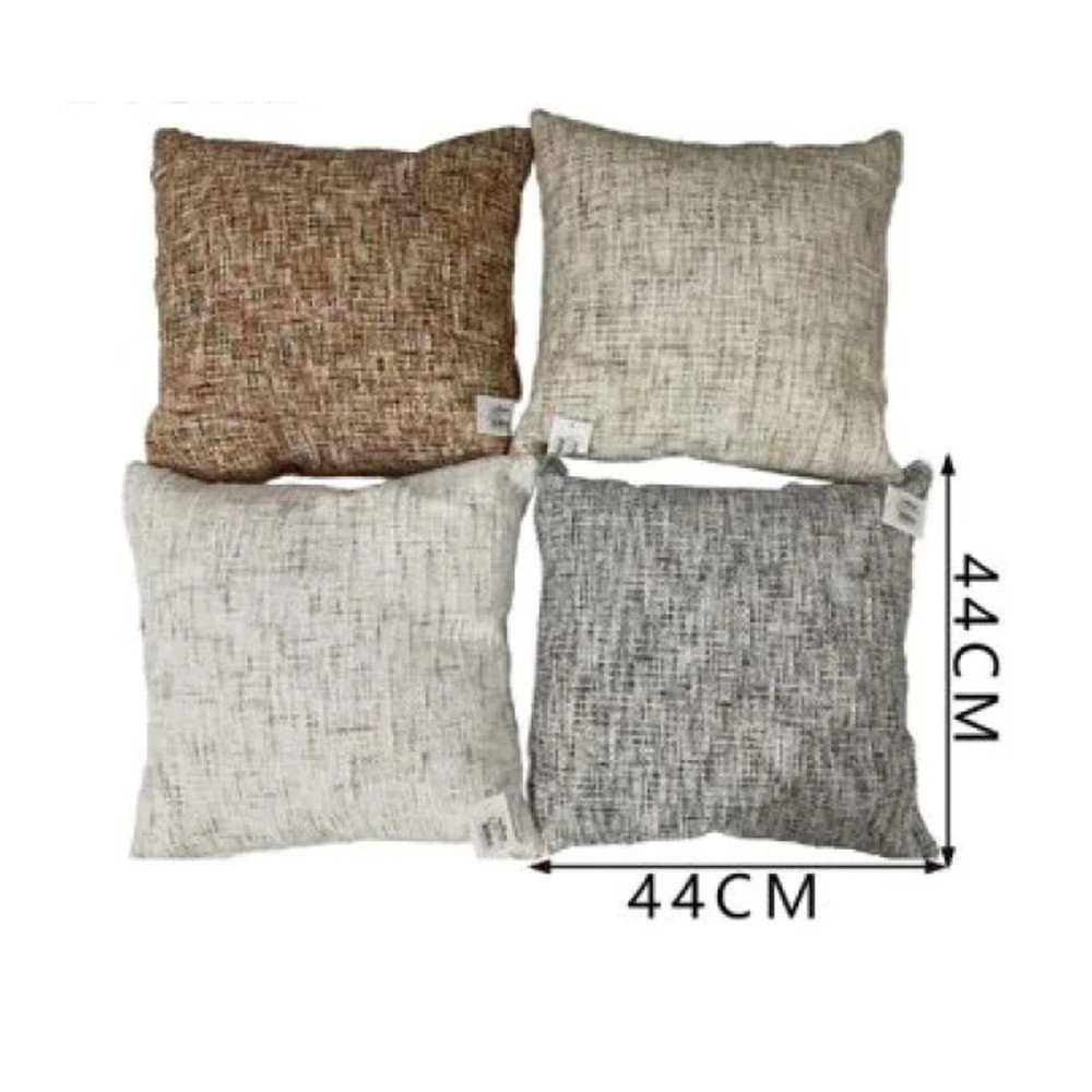 COJIN DE CHENILLA 44 X 44 CM por mayor en Chile