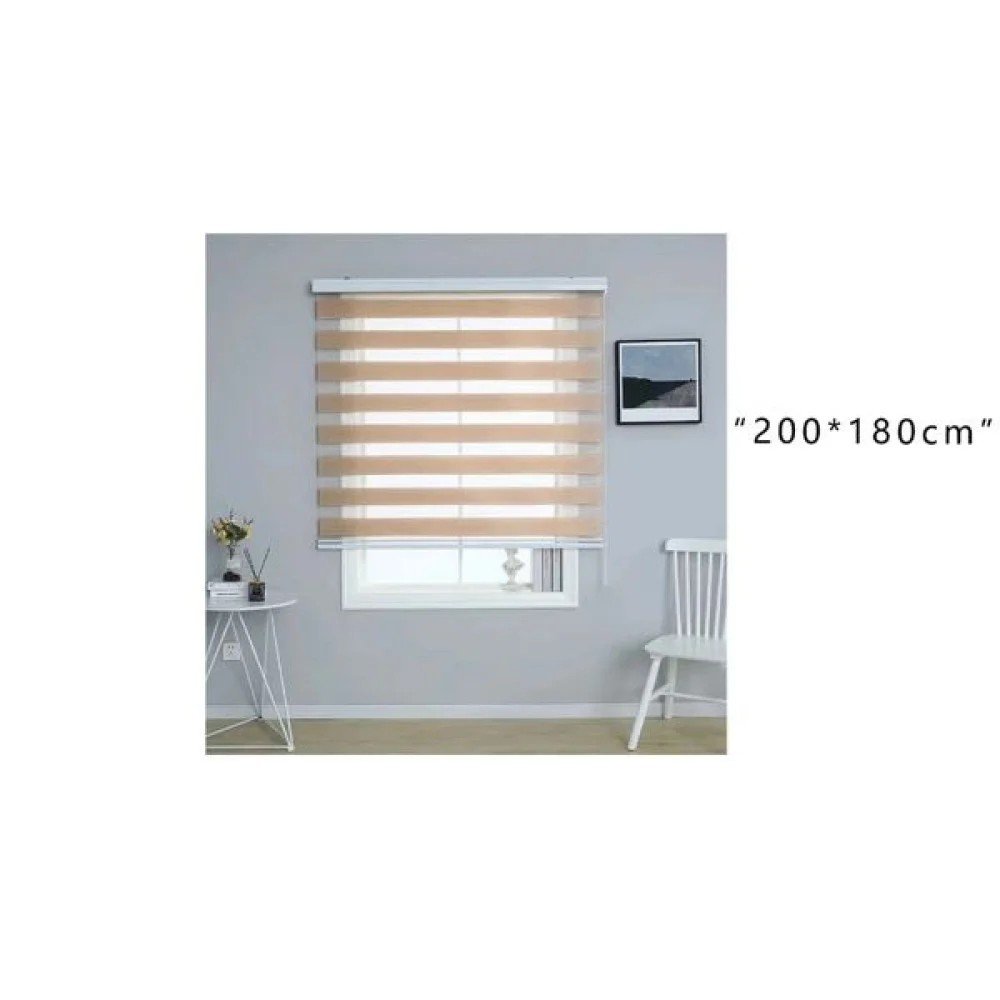 Cortina de gasa suave de un solo color 200*180 (blanca) 200 X 180 CM por mayor en Chile