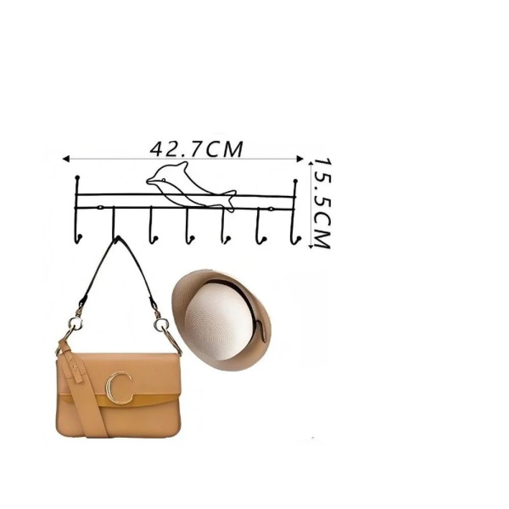 Gancho de pared de 7 clavos 42,7 X 15,5 CM por mayor en Chile
