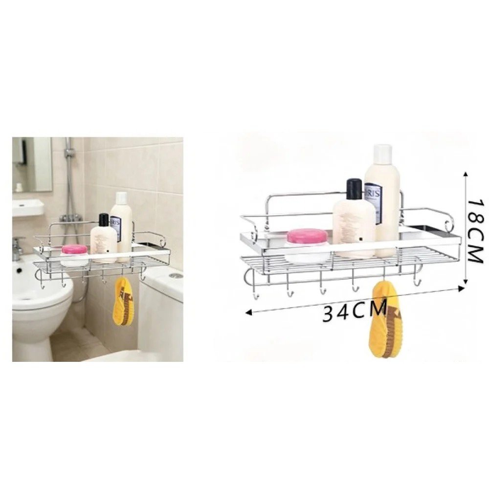 Estante de baño 18 X 34 CM por mayor en Chile