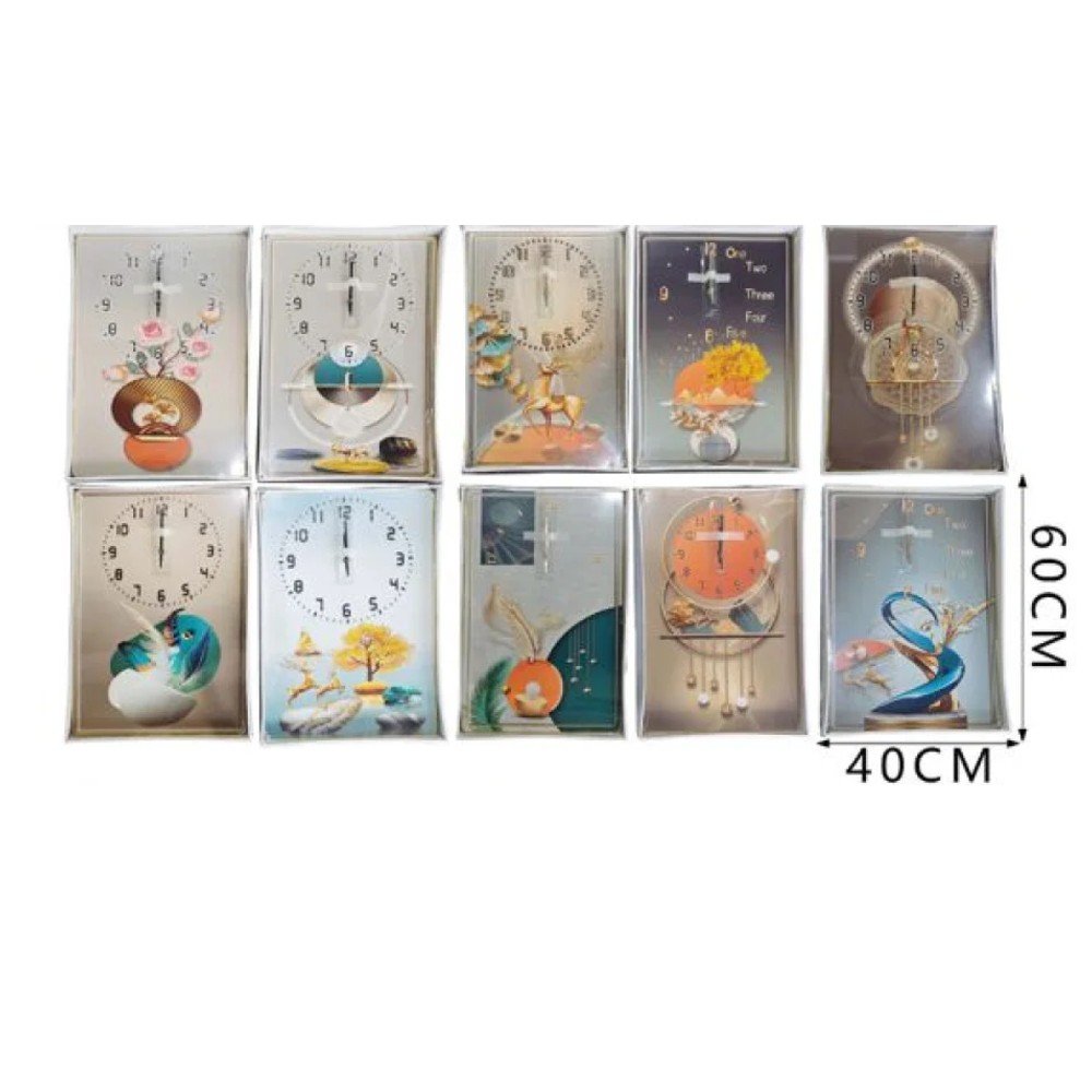 RELOJ DE PARED 60 X 40 CM por mayor en Chile