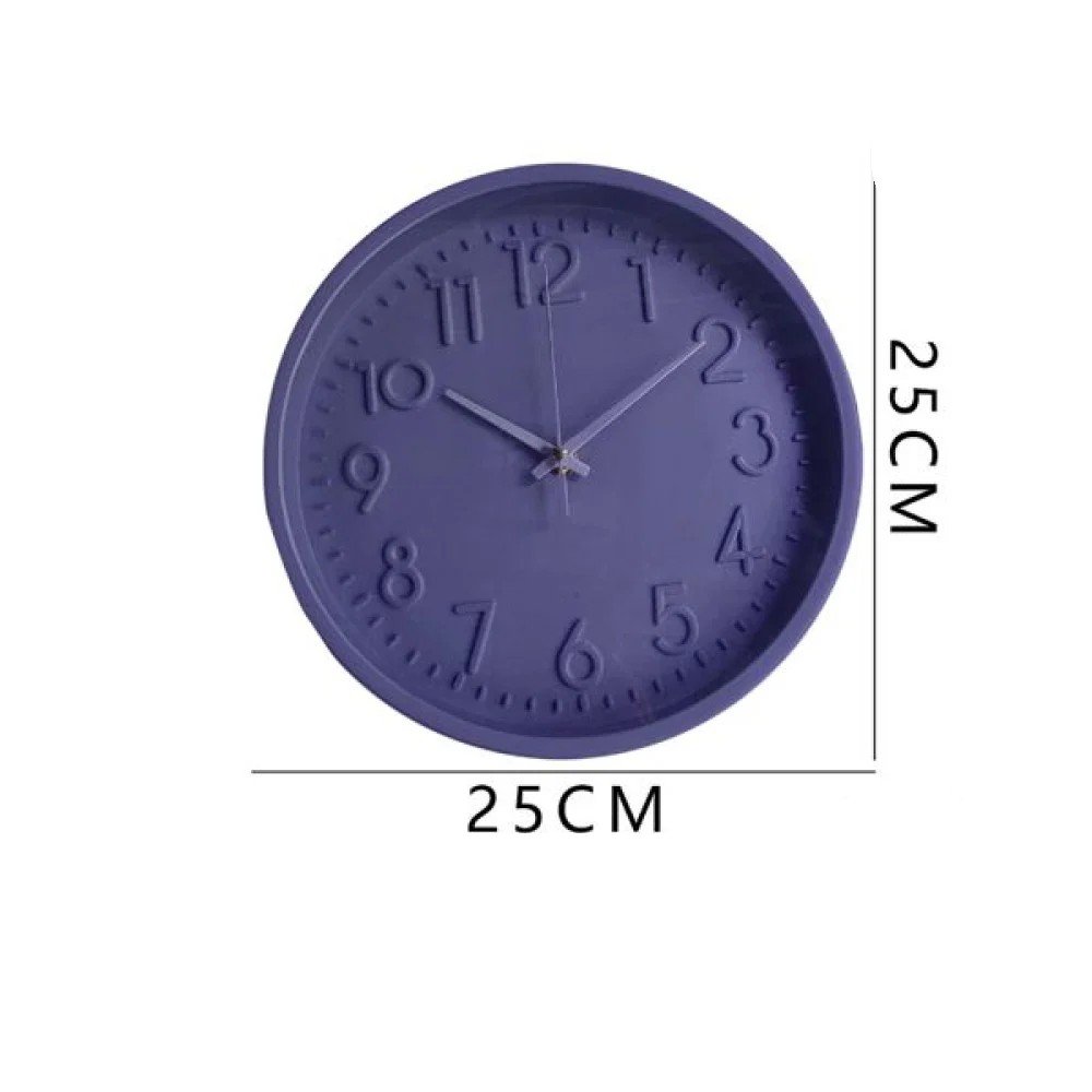 Relojes de pared de plástico 25 X 25 CM por mayor en Chile