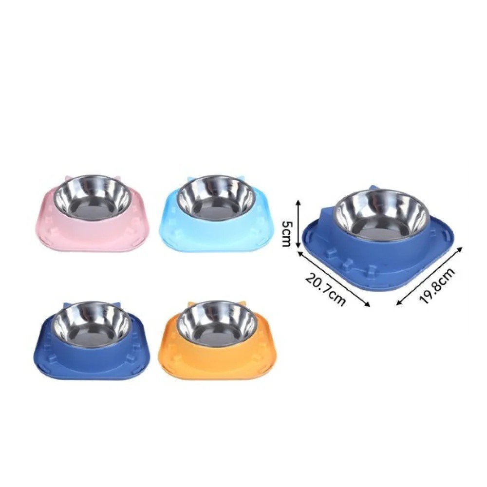 Plato comedero para mascotas 5 X 20,7 X 19,8 CM por mayor en Chile