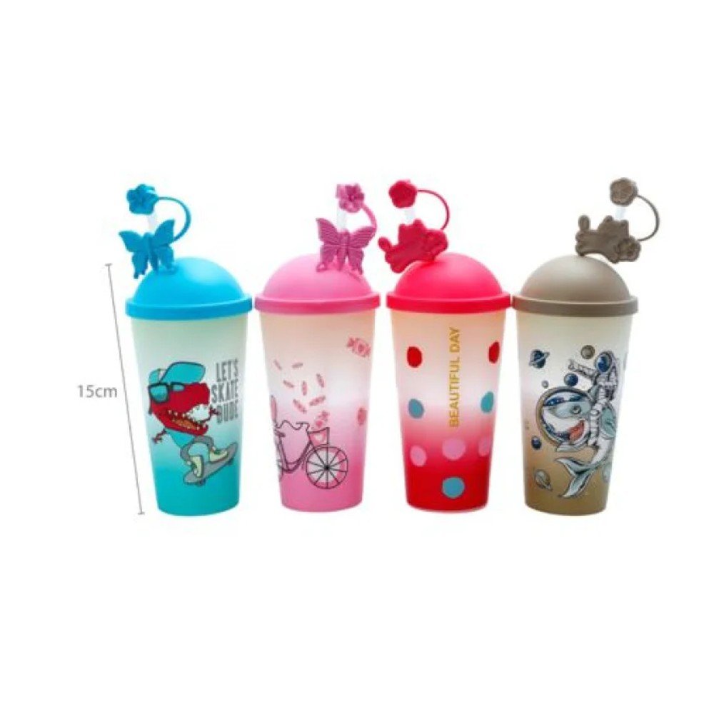 VASO PLASTICO ESTAMPADO 600 ML- 15 CM por mayor en Chile