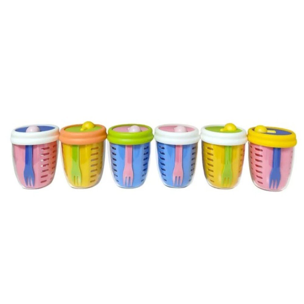 CONTENEDOR PLASTICO CON CUBIERTO 650 ML por mayor en Chile
