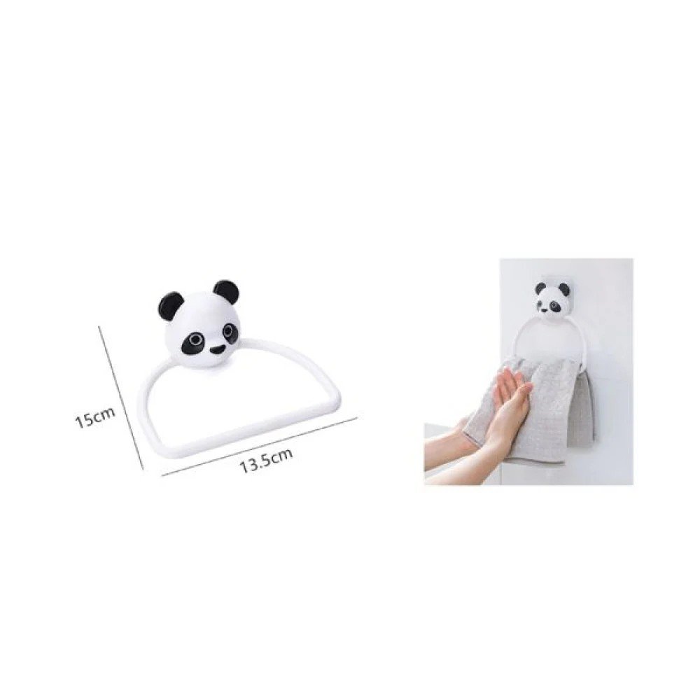 Toallero Panda Infantil 15*13.5CM (24/144)（sin factura sin descuento） 15 X 13.5 cm por mayor en Chile