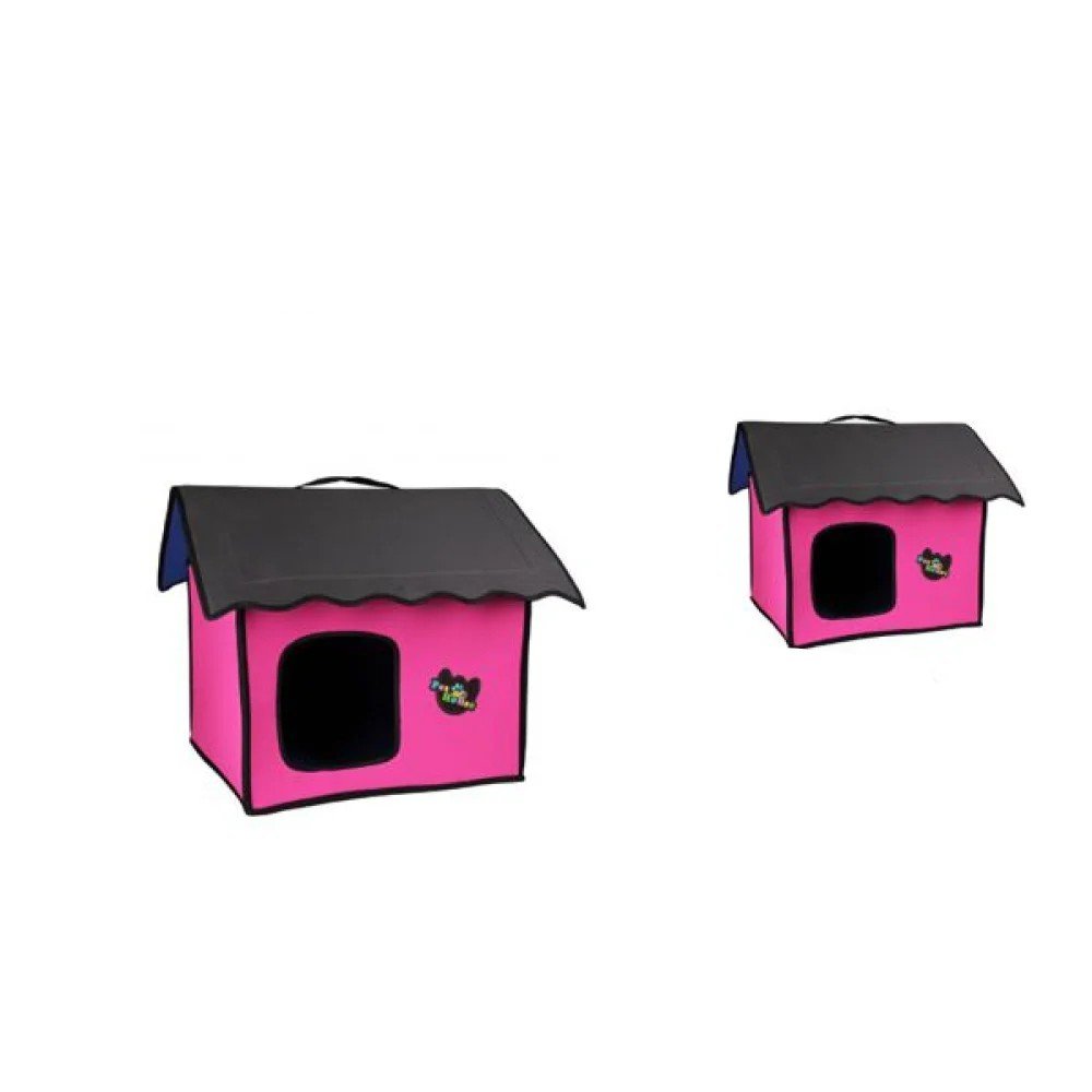 Casa mascota de colores con alero ondas -50% ，sin factura sin descuento 1 Pza por mayor en Chile