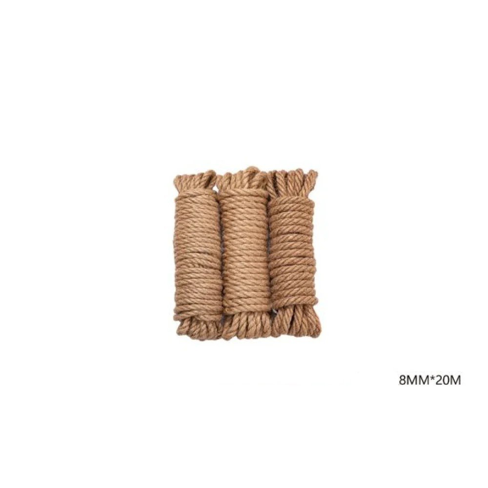 Cuerda de yute 8mm*20m（36） 8 MM X 20 M por mayor en Chile
