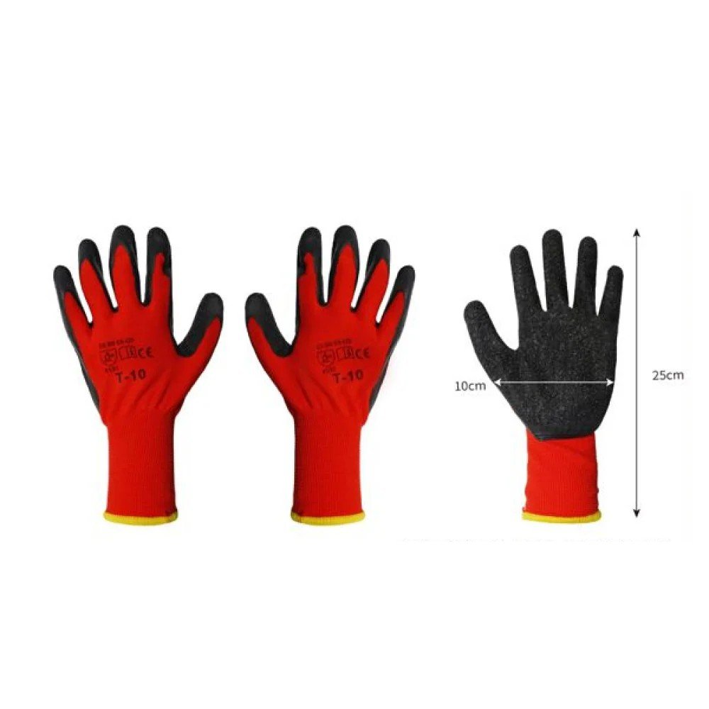 guantes de jardineria 10#(12/192) 10 X 25 CM por mayor en Chile
