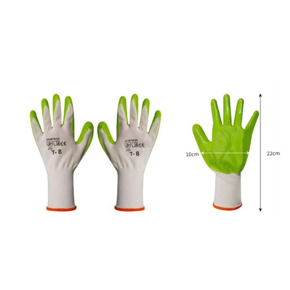 guantes de jardineria 8#(12/192) 10 X 22 CM por mayor en Chile