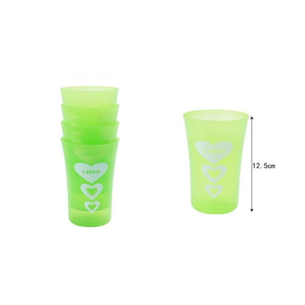 Set de Vasos de Plástico（4/120） 4 PZA por mayor en Chile