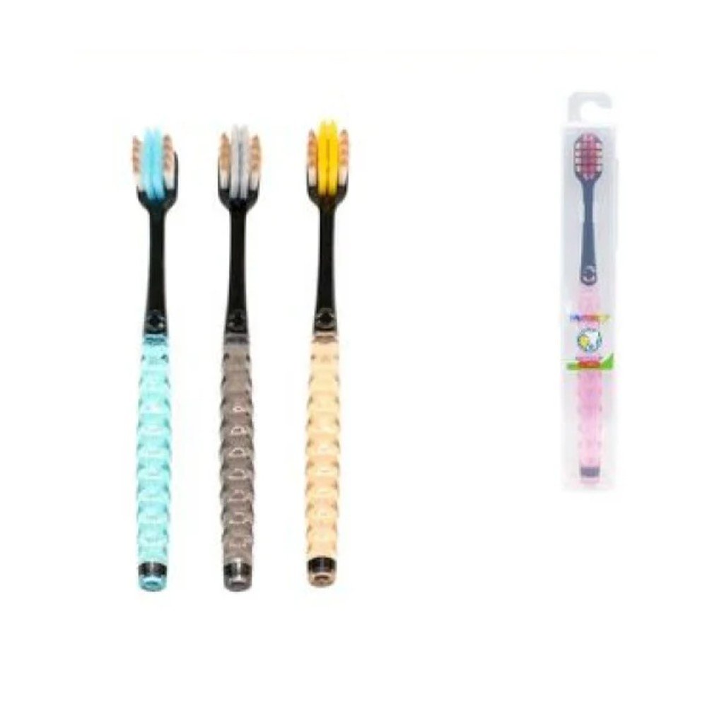 CEPILLO DENTAL BASE TRANSLUCIDO 1 PZA por mayor en Chile