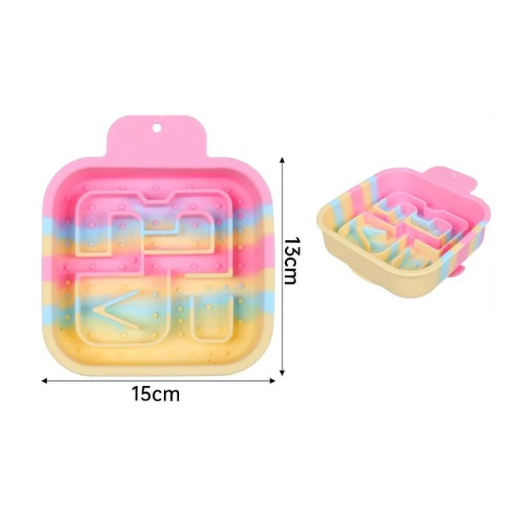 PLATO CUADRADO DE COMIDA LENTA 15 X 13 CM por mayor en Chile