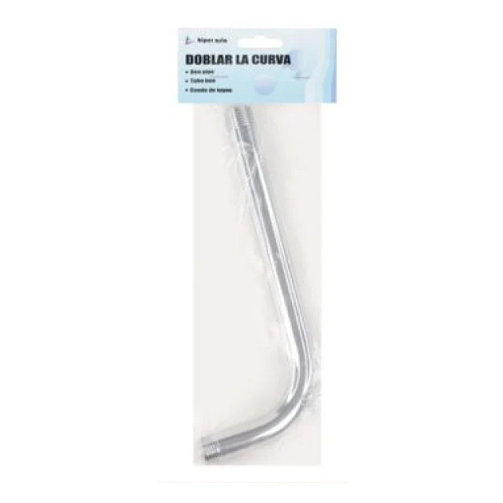 TUBO DE SALIDA CROMADO PARA REGADERA 30 CM-1/2 PULGADAS por mayor en Chile