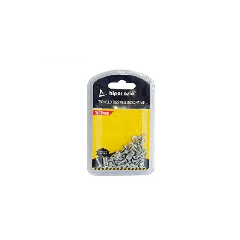 Tornillo torpanel 3*10mm (12/240) 10mm por mayor en Chile