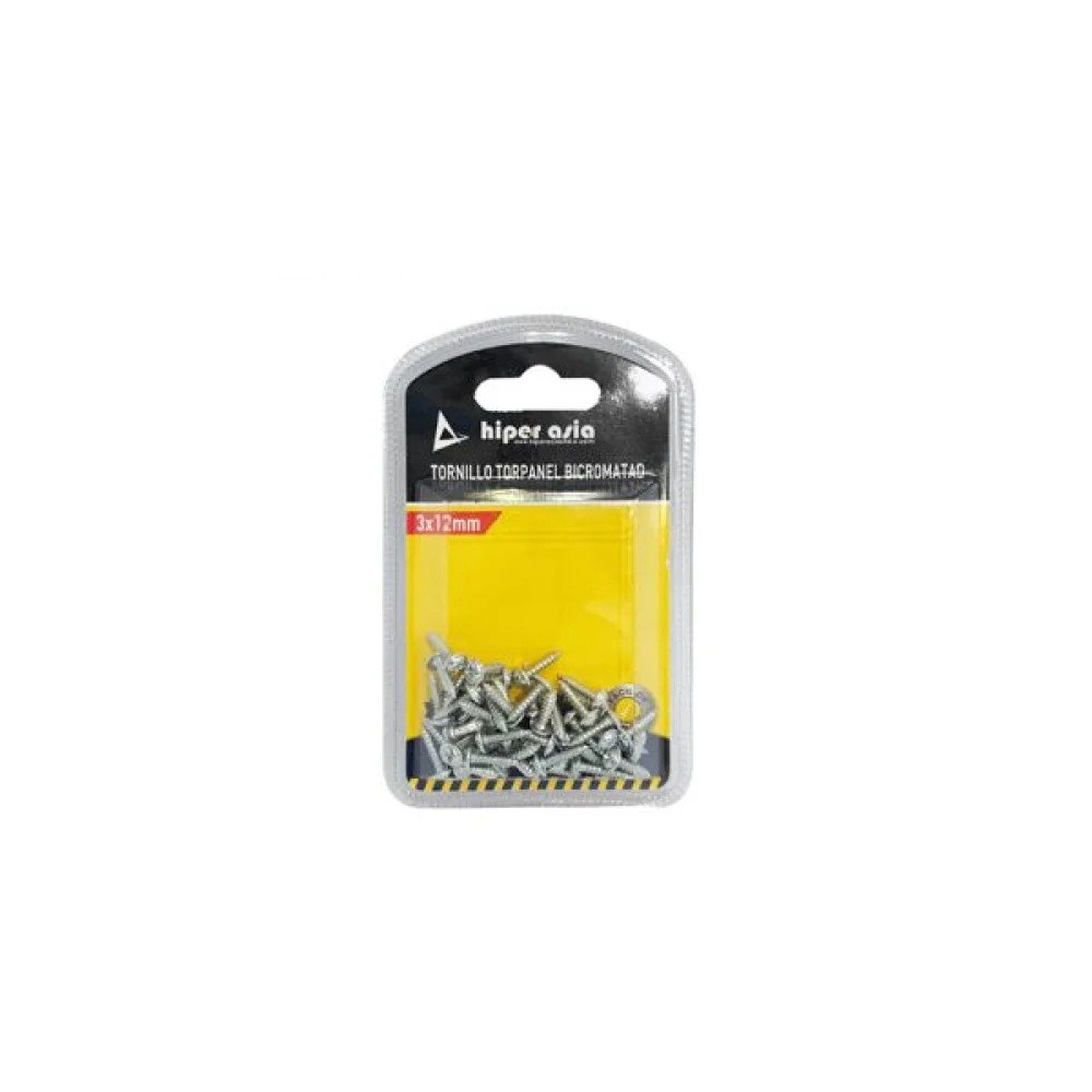 Tornillo torpanel 3*12mm (12/240) 12mm por mayor en Chile