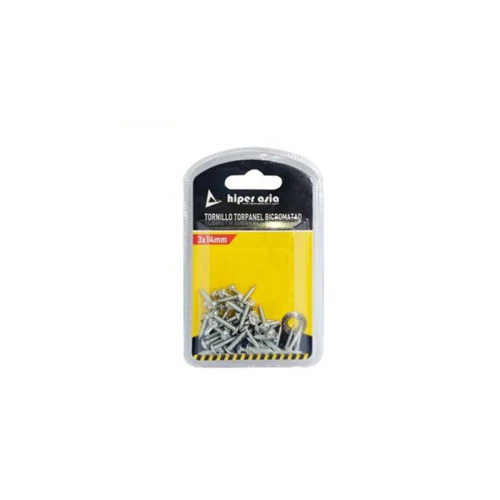 Tornillo torpanel 3*14mm (12/240) 14mm por mayor en Chile