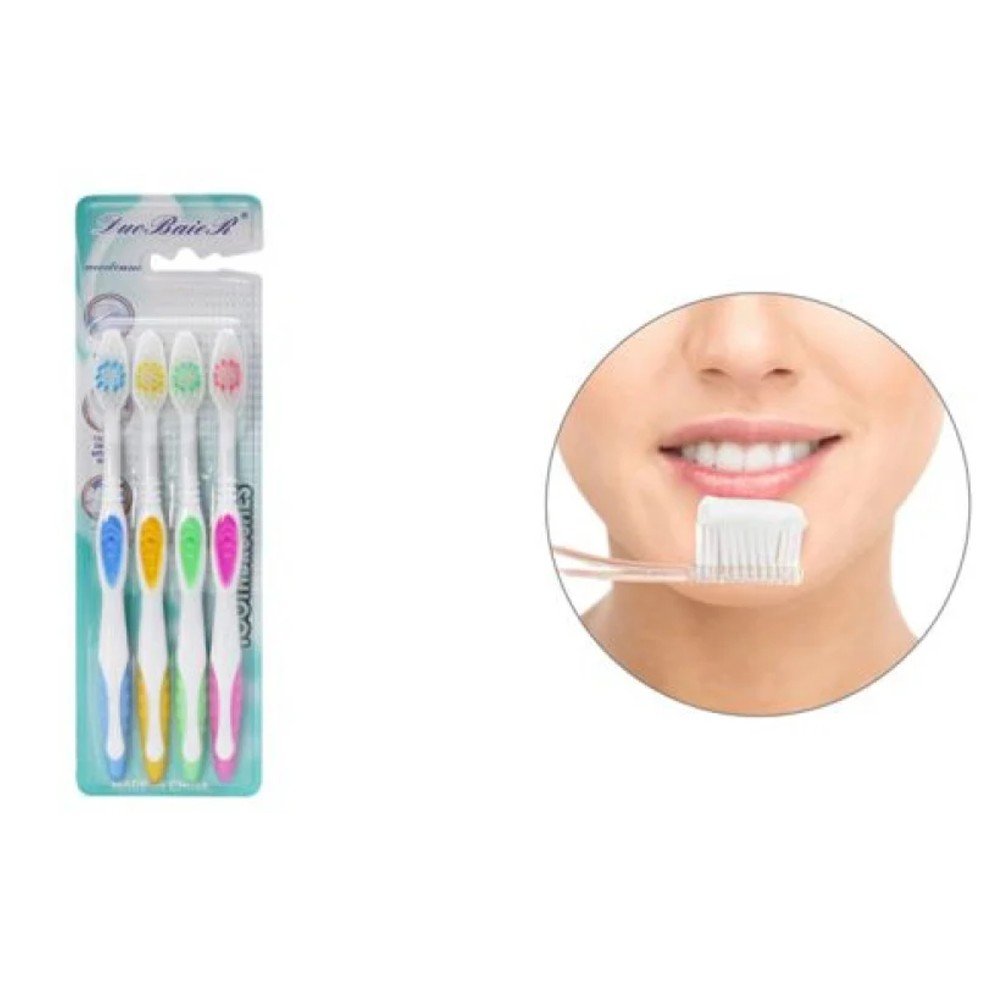 SET DE CEPILLOS DENTALES 4 PZA por mayor en Chile
