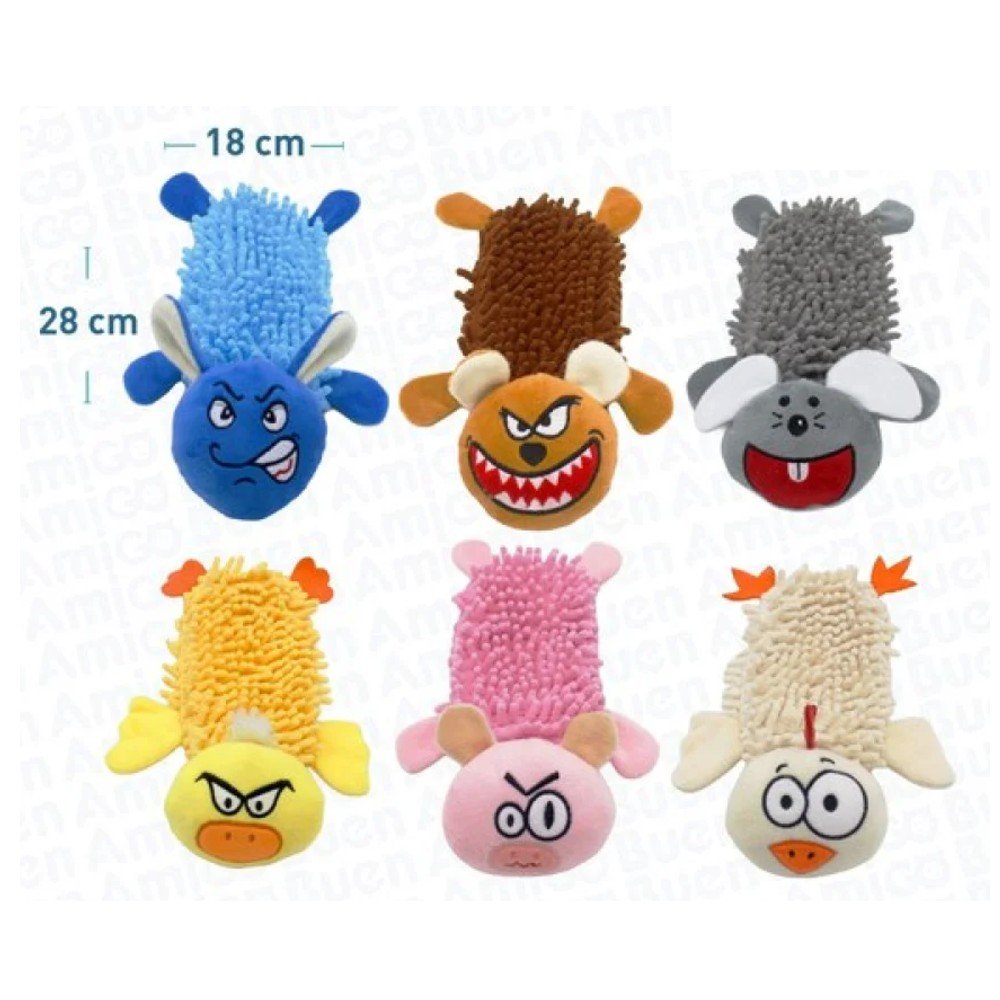 ANIMALES DE PELUCHE 28 X 18 CM por mayor en Chile