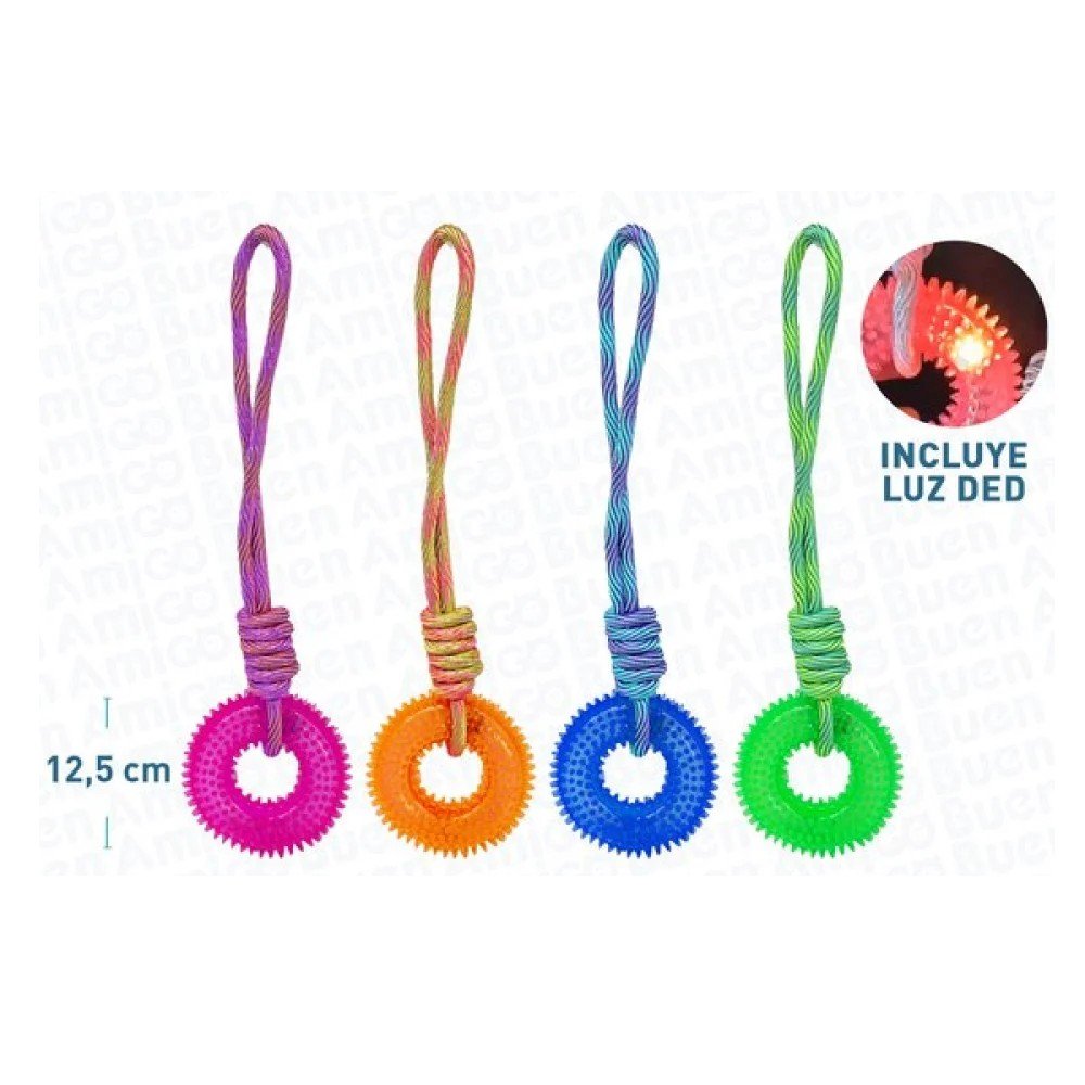 ARO LUZ LED CON CUERDA 12,5 CM por mayor en Chile