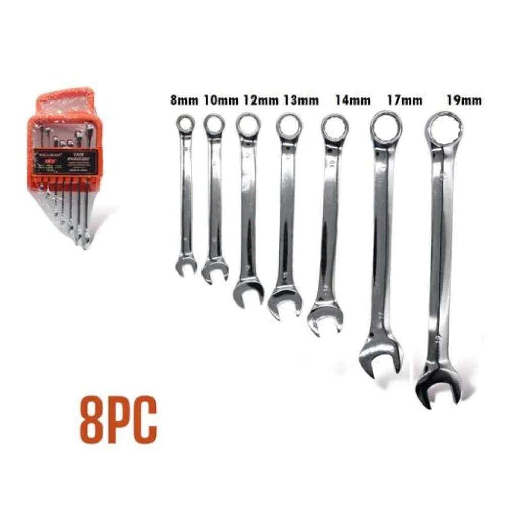 SET LLAVE INGLESA 8 PZA por mayor en Chile