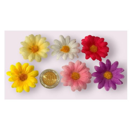 FLORES PEQUEÑA SIN PALO 12 PZAS por mayor en Chile
