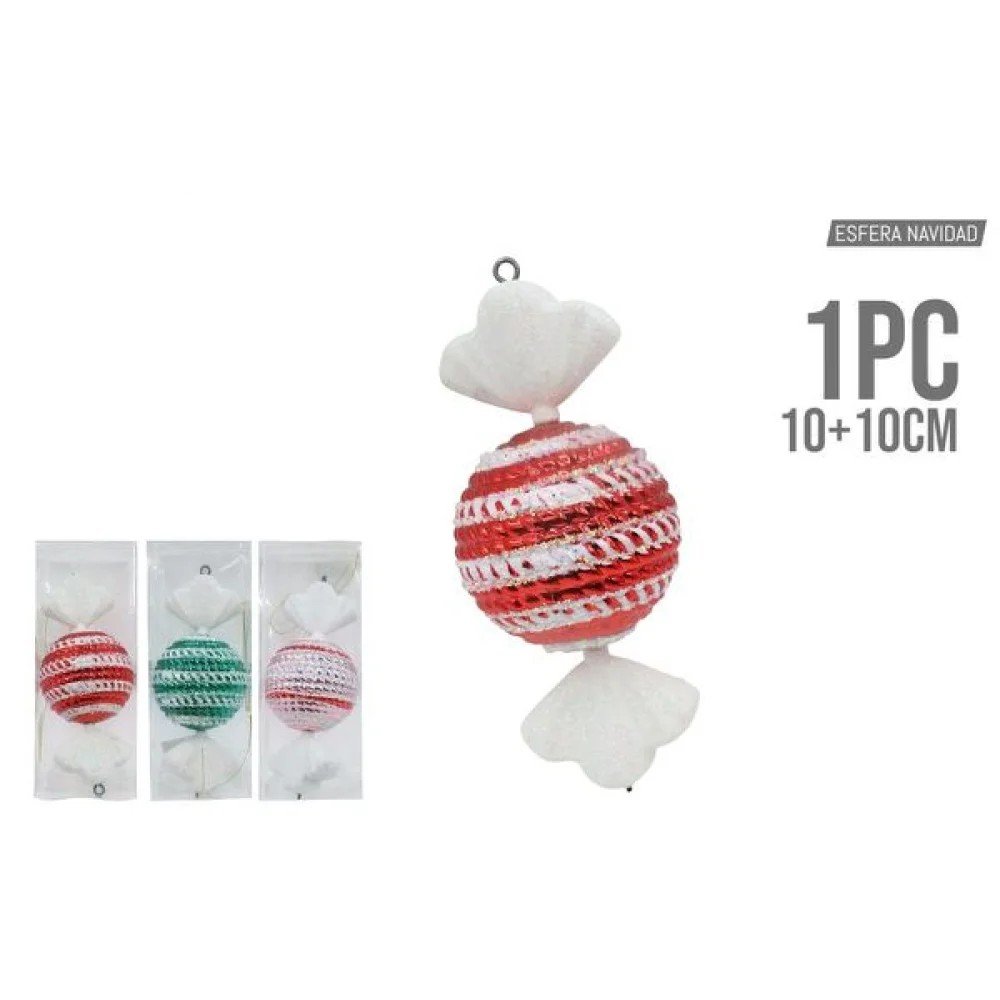 BOLA NAVIDAD CARAMELO 12 pza por mayor en Chile