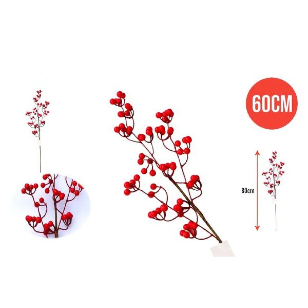 Rama Navideña Decorativa 60 CM-36 pza por mayor en Chile