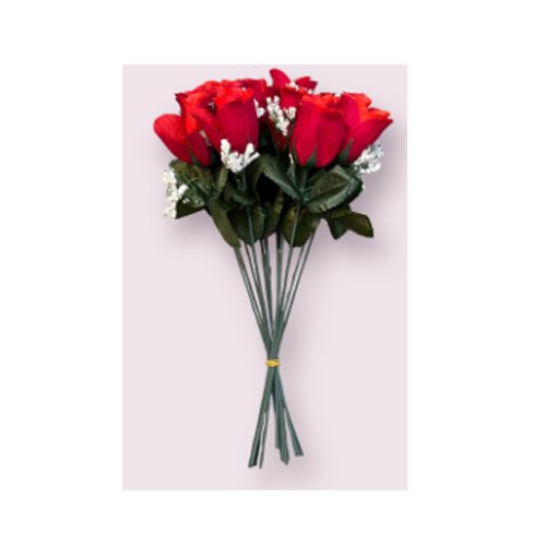 SET ROSAS ARTIFICIONALES 15 PZA-31 CM por mayor en Chile