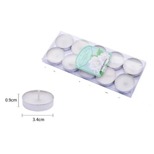 VELAS AROMATICAS 10 PZA-3,4 X 0,9 CM por mayor en Chile