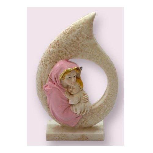 ADORNO VIRGEN CON NIÑO 7,5 X 13 CM por mayor en Chile
