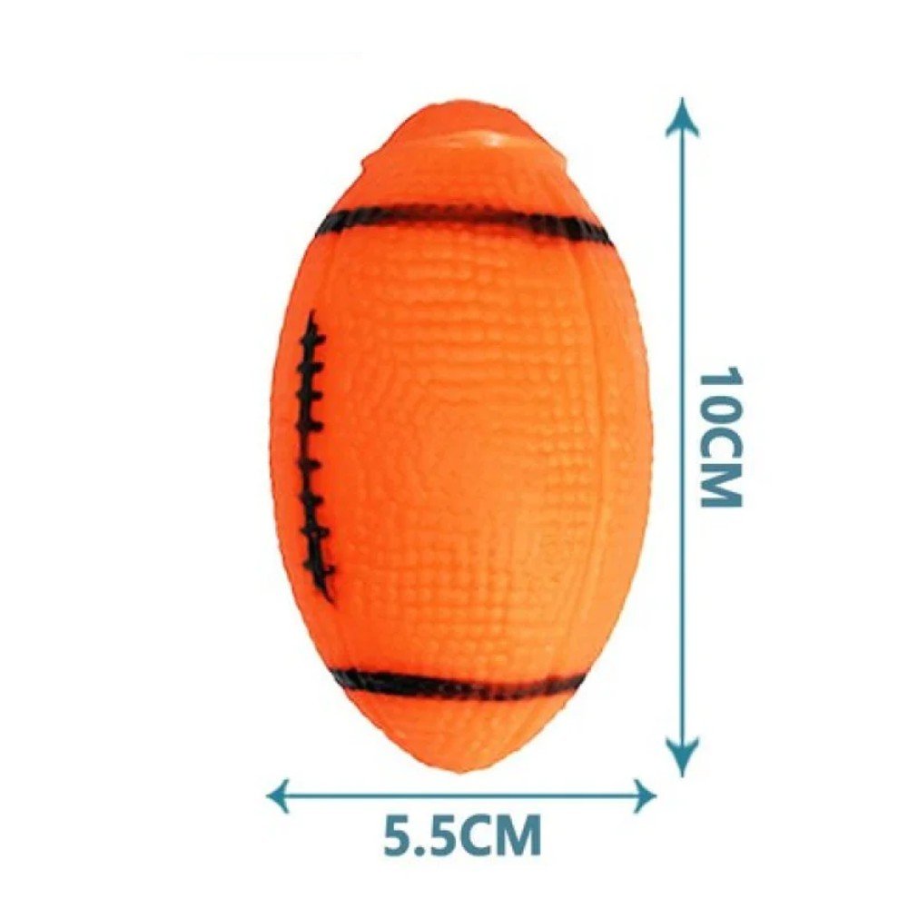 BALON DE RUGBY PARA MASCOTA 10 X 5,5 CM por mayor en Chile
