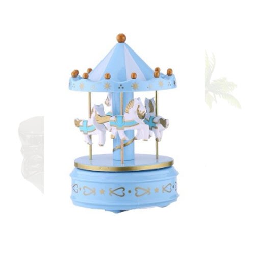 CAJA MUSICAL CARRUSEL 18 X 11 CM por mayor en Chile