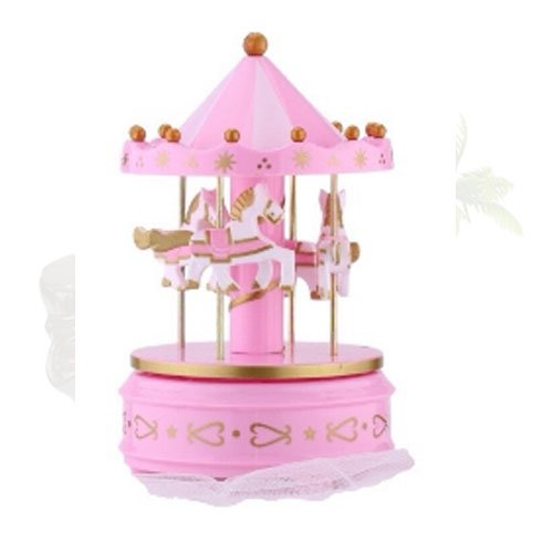 CAJA MUSICAL CARRUSEL 18 X 11 CM por mayor en Chile