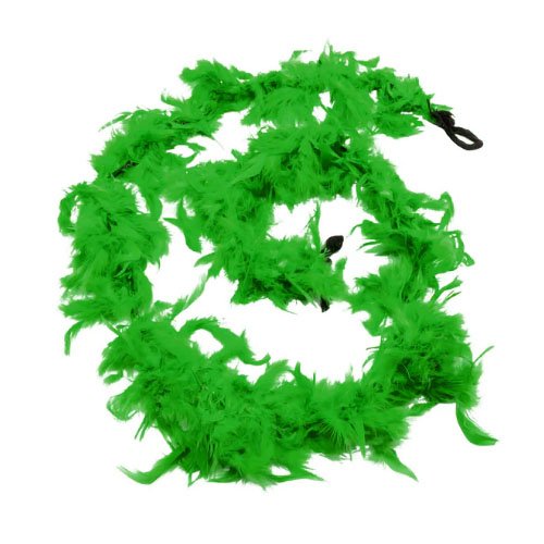 BOA DE PLUMAS VERDE 1.8 METROS por mayor en Chile