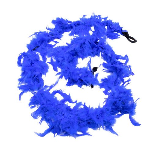 BOA DE PLUMAS AZUL 1.8 METROS por mayor en Chile